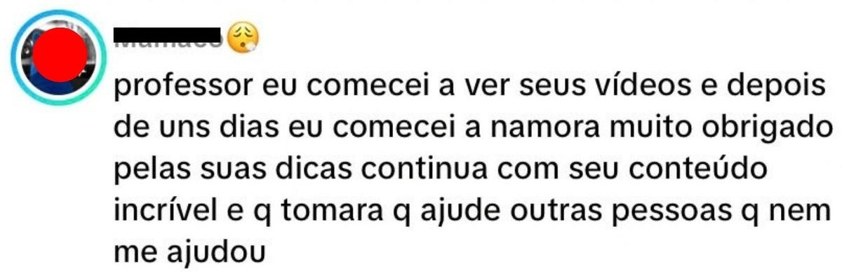 Depoimento de aluno 3