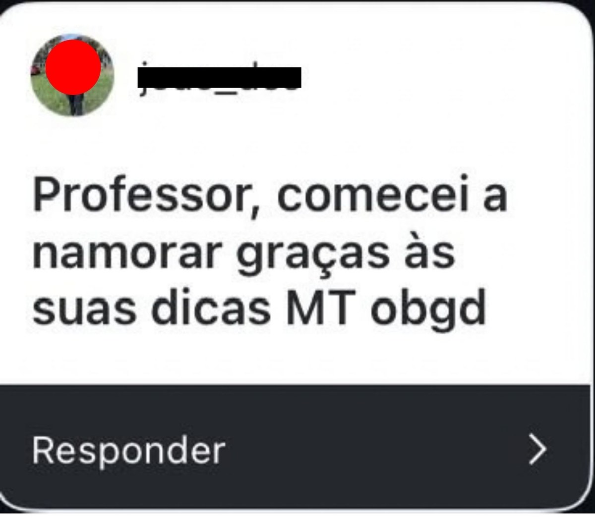 Depoimento de aluno 4